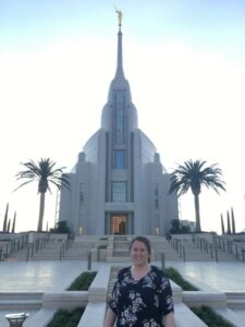 Joy Sanders Rome LDS Temple