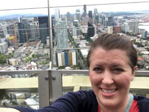 Joy Sanders Space Needle, Washington