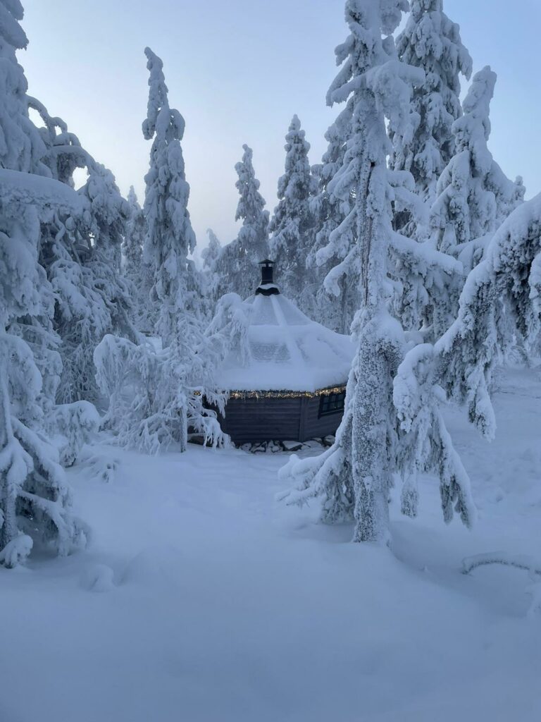 igloo in Finnish Lapland