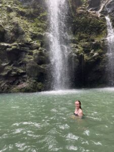 Brooke Ryser - Upper Waikani Falls, Maui, Hawaii