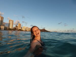 Brooke Ryser - Waikiki Beach, Oahu, Hawaii