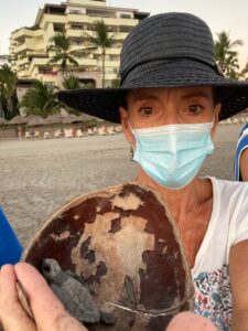 Linda Hofer - Puerto Vallarta, Mexico Turtle Release