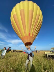 Linda Hofer - Masai Mara Balloon, Kenya