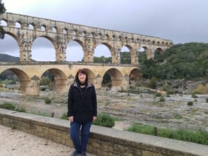 Sylvia Thomas - Pont Du Gard, France