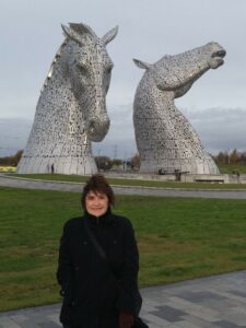 Sylvia Thomas - The Kelpies, Scotland